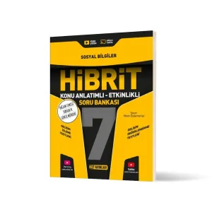 Hız 7. Sınıf Sosyal Bilgiler HİBRİT Konu Anlatımlı Etkinlikli Soru Bankası