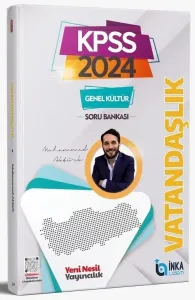 İnka Uzem Yayınları 2024 KPSS Vatandaşlık Soru Bankası Çözümlü
