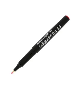 Artline Ergoline Calligraphy Pen 2.0 Kaligrafi Kalemi Uç:2,0mm Kırmızı