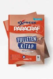 EDU TYT-AYT EXPRESS PARAGRAF TÜM ANLAM BİLGİSİ FULLETEN KİTAP