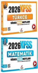 Tekrar Akademi 2026 KPSS Matematik ve Türkçe Video Ders Notları 2'li Set