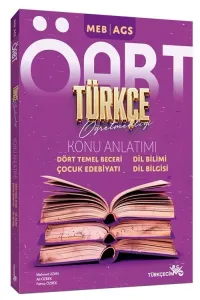 Türkçecim TV Yayınları ÖABT MEB-AGS Türkçe Öğretmenliği Dört Temel Beceri, Çocuk Edebiyatı, Dil Bilimi, Dil Bilgisi Konu Anlatımı