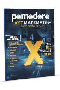 Pomodoro Yayınları AYT Matematik-1 Konu Soru Süper Pratik Notlar