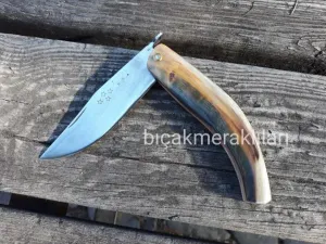 RECEP ÇAKI 22,5CM EL İŞÇİLİĞİ KOÇ BOYNUZU
NO:4