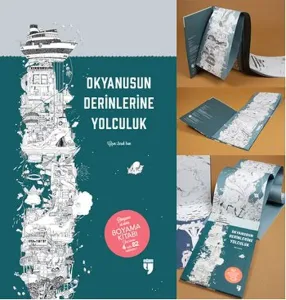 Okyanusun Derinlerine Yolculuk; Dünyanın En Derin Boyama Kitabı