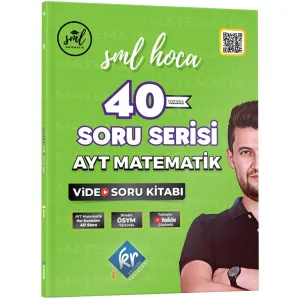KR Akademi SML Hoca  TYT Matematik 40 Soru Serisi Video Soru Kitabı