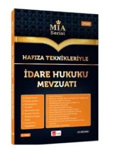 İdare Hukuku Mevzuatı Mia Serisi
