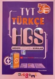 HGS TYT TÜRKÇE KONU SONU DENEMELERİ
