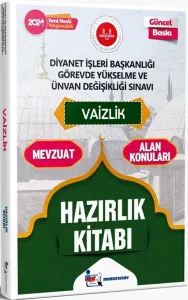 Memur Sınav Yayınları 2024 Diyanet İşleri Başkanlığı GYS ve UDS Vaizlik Hazırlık Kitabı
