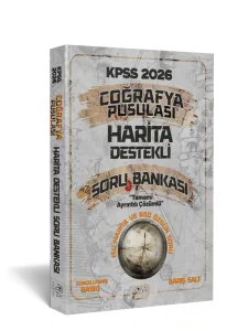 CBA 2026 KPSS COĞRAFYA PUSULASI HARİTA DESTEKLİ SORU BANKASI ÇÖZÜMLÜ