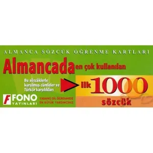 Almanca Sözcük Öğrenme Kartları