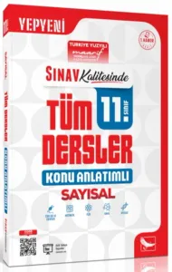 Sınav Yayınları 11. Sınıf Sayısal Tüm Dersler Konu Anlatımlı