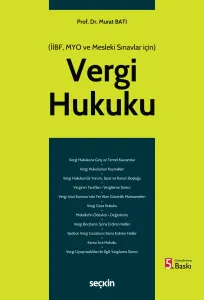 Vergi Hukuku (MYO)