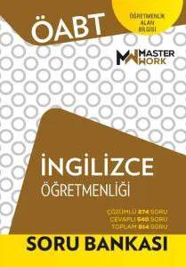 MasterWork Yayınları 2023 ÖABT İngilizce Öğretmenliği Soru Bankası