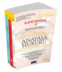Kanunname Anayasa Hukuku - İdare Hukuku - İdari Yargılama Altın Seri