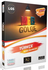 IQ Yayınları 8. Sınıf Gölge Türkçe Soru Bankası