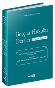 Borçlar Hukuku Dersleri (Özel Hükümler)