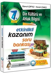 Çanta Yayınları 7. Sınıf Din Kültürü ve Ahlak Bilgisi Etkinlikli Kazanım Soru Bankası Çanta