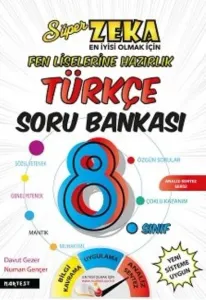 Nar Test 8. Sınıf Süper Zeka Fen Liselerine Hazırlık Türkçe Soru Bankası-YENİ