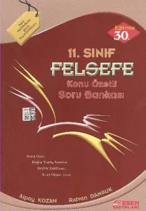 Esen Yayınları 11. Sınıf Felsefe Konu Özetli Soru Bankası Esen