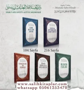 Mustafa Sabri Efendi Kitaplığı (5 Kitap)
