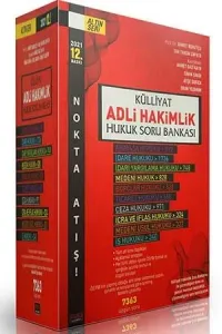 Külliyat Adli Hakimlik Hukuk Soru Bankası Seti