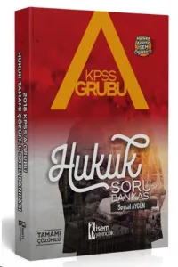 Isem KPSS Grubu Hukuk Soru Bankası 2018