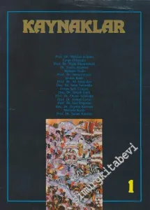Kaynaklar Dergisi - Sayı: 1      Güz- Eylül - Ekim - Kasım  1983