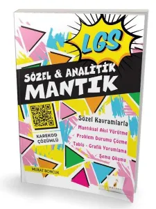 Pelikan Yayınları LGS Sözel ve Analitik Mantık Karekod Çözümlü Soru Bankası