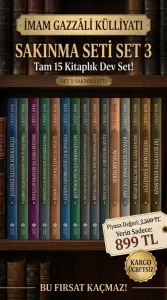 İmam Gazali Külliyatı 15 Kitap Set 3