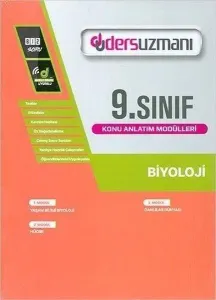 Ders Uzmanı Yayınları 9. Sınıf Biyoloji Konu Anlatım Modülleri