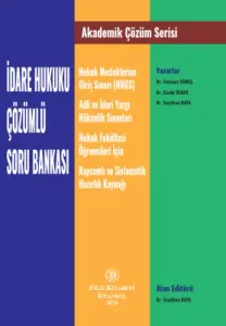 Filiz Kitabevi 2026 HMGS Hakimlik İdare Hukuku Çözümlü Soru Bankası