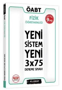 Filozof ÖABT Fizik Öğretmenliği Yeni Sistem 3x75 Deneme Sınavı 2020-YENİ