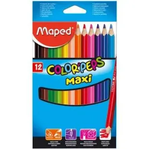 MAPED COLOR'PEPS MAXI Kuru Boya 12'li Kutu