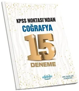 HMC Yayınları KPSS Noktasından Coğrafya 15 Deneme