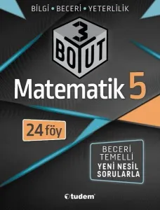 Tudem Yayınları 5. Sınıf Matematik 3 Boyut Soru Bankası