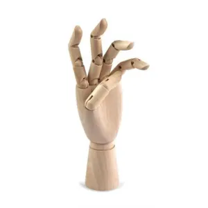 Gvn Art Ahşap Model El Mankenı 18Cm N:E0315-7