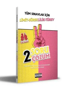 Limit-Süreklilik-Türev 2 Soru 2 Çözüm