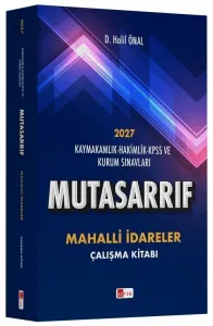 Mutasarrıf Mahalli İdareler Çalışma Kitabı