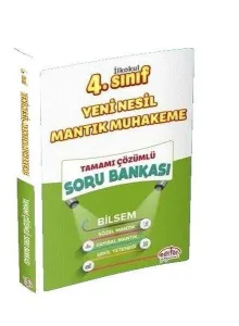 Editör Yayınları 4. Sınıf Yeni Nesil Mantık Muhakeme Tamamı Çözümlü Soru Bankası Editör