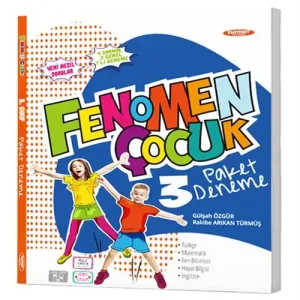 FENOMEN ÇOCUK 3. SINIF TÜM DERSLER PAKET DENEME (7 DENEME)