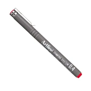 Artline Drawing System Çizim Kalemi 0.4 Kırmızı
