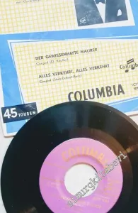 45 RPM SINGLE PLAK VINYL: Armin Berg -