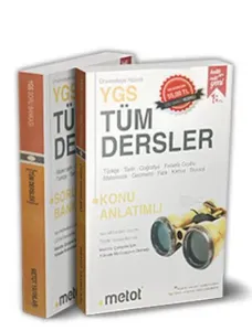 Metot YGS Tüm Dersler Konu Anlatımlı + Soru Bankası - KAMPANYALI