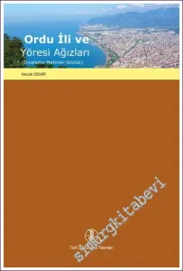 Ordu İli ve Yöresi Ağızları -         2022