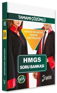 Yetki Yayınları 2026 HMGS Hukuk Felsefesi ve Hukuk Sosyolojisi Soru Bankası
