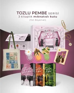 Tozlu Pembe Serisi – 3 Kitaplık Kutu Yan Boyamalı