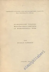 Dichterische Visionen Menschlicher Urbilder in Hofmannsthals Werk -        1956