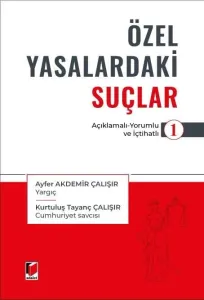 Özel Yasalardakı Suçlar -1