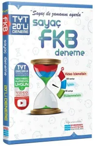 TYT Fizik Kimya Biyoloji FKB Video Çözümlü 20'li Deneme Evrenselsel İletişim Yayınları Fizik Kimya Biyoloji Denemesi